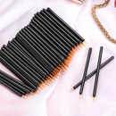 KINGMAS 100 Pack Disposable Eyeliner Brushes Applicator Makeup Eye Liner Wands KINGMAS