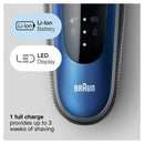Braun Electric Razor for Men, Series 6 6072cc SensoFlex Electric Foil Shaver with Precision Beard Trimmer, Rechargeable, Wet & Dry with 4in1 SmartCare Center and Travel Case Braun