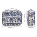 Hanging Travel Toiletry Bag Cosmetic Make up Organizer for Women and Girls Waterproof (Elephant) Narwey