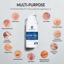 100% Silicone Scar Gel 2 Pack: 2 x 1.06oz Tubes for Surgical Scars, C-Section, Acne, Keloids, Burns, Stretch Marks – Advanced Scar Treatment for Old & New Scars Infinity Warehouse