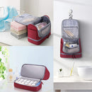 Hanging Travel Toiletry Bag Makeup Organizers Waterproof Cosmetic Bag Bathroom Shower Storage Bag Dop Kit for Men Women JUMENG