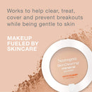Neutrogena SkinClearing Mineral Acne-Concealing Pressed Powder Compact, Shine-Free & Oil-Absorbing Makeup with Salicylic Acid to Cover, Treat & Prevent Acne Breakouts, Nude 40.38 oz (Pack of 2) Neutrogena