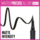 Maybelline Eyestudio Master Precise All Day Liquid Eyeliner, Matte Black, 0.034 Ounce Maybelline New York