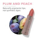 100% PURE Cocoa Butter Matte Lipstick (Fruit Pigmented), Mirage, Full Coverage, Long Lasting, Matte Lip, Moisturizing Cocoa Butter, Natural Makeup (Cool Deep Dusty Pink) - 0.15 oz 100% PURE