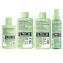 Garnier Fructis Hair Filler Bonding Pre-Shampoo + Fullness Repair Shampoo, Conditioner + Thickeing Spray Set with Polypeptides (4 Items), 1 Kit Infinity Warehouse