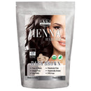 Organic DARK BROWN Henna Hair Dye - USDA Certified Organic Henna For Hair, Natural, gluten free, cruelty free Henna Hair Color L&I Apothecary Store