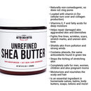 Unrefined African Shea Butter - Ivory, 100% Pure & Raw - Moisturizing and Rich Body Butter for Dry Skin - Suitable for All Skin Types - Use Alone or in DIY Whipped Body Butters - 8 oz Jar Better Shea Butter Store
