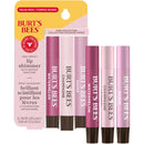 Burt's Bees Lip Shimmer Pink Collection, Tinted Lip Balm Stick, Moisturizing for All Day Hydration with Natural Glowy Pigmented Finish & Buildable Color, 3 Shades; Value Pack, 3 Tubes x 0.09 Oz Infinity Warehouse