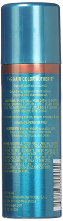 Rita Hazan Root Concealer Touch Up Spray, Red Cover Up Gray, 2 oz Rita Hazan
