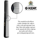 Kent SPC80 Salon-Style Dressing Cutting Comb with Wide and Fine Teeth - Professional Barber Haircut Comb for Styling and Teasing for All Hair Types - Kent Quality Barber Supplies KENT