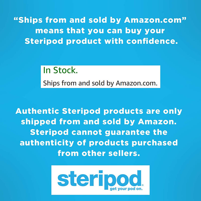 Steripod Clip-On Toothbrush Protector, Multicolor, 8 Count Steripod