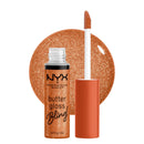 NYX PROFESSIONAL MAKEUP Butter Gloss, Non-Sticky Lip Gloss - Devil's Food Cake (Deep Plum) Infinity Warehouse