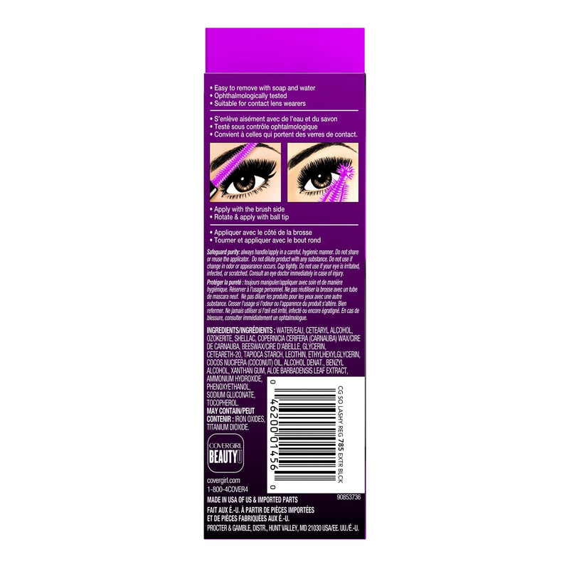 COVERGIRL So Lashy! blastPRO Mascara Extreme Black .44 fl oz (13.1 ml) (Packaging may vary) COVERGIRL