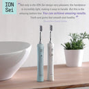 ION-Sei Electric Toothbrush | Battery Powered Smart Sonic Technology | Ultra Soft for Sensitive Teeth and Gums | Day White ION-Sei