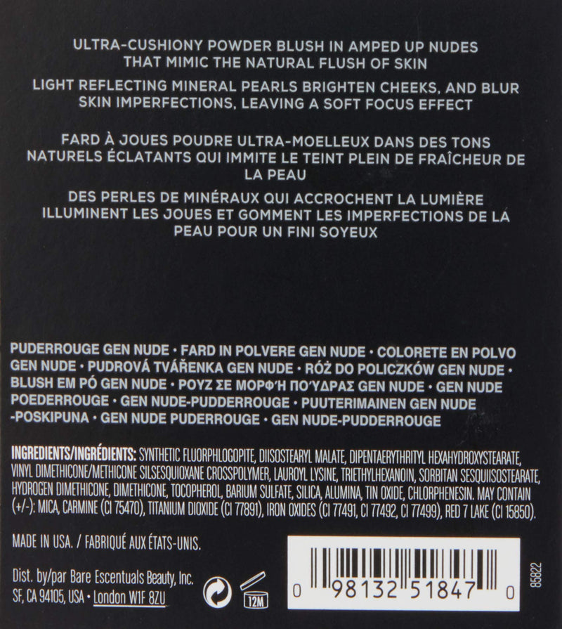 bareMinerals GEN NUDE Pressed Powder Blush, Peachy Keen, 0.21 oz bareMinerals