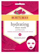 Burt’s Bees Hydrating Facial Sheet Mask with Watermelon, Single Use Sheet Mask, 6 Count (Package May Vary) Burt's Bees Store
