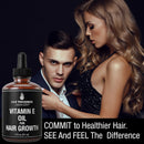 Vitamin E Oil For Hair Growth. Vegan, Unscented, Liquid Hair Grade Serum For Women and Men. No Alcohol. Great for Hair Thickening, Hair Regrowth, Scalp, and Skin. Stop Hair Loss and Hair Thinning 2oz Hair Thickness Maximizer