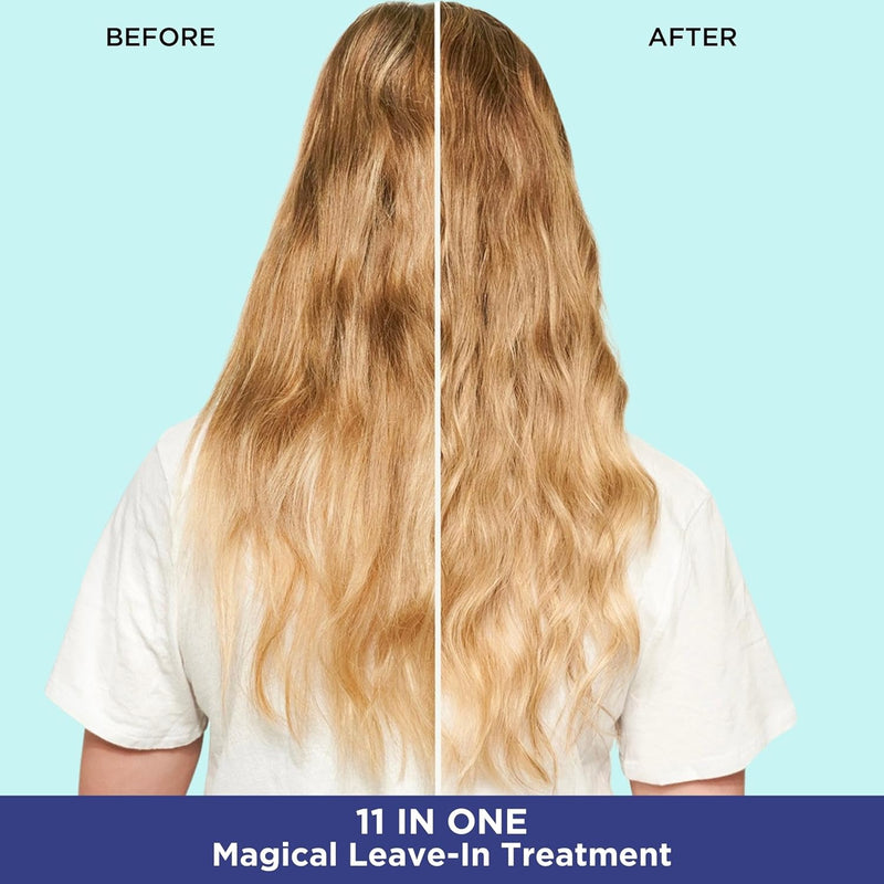 Pacifica Leave In Conditioner - 11 in 1 Magical Hair Treatment - Strengthen & Repair Damaged Hair - Deep Conditioning for Dry Hair Adds Shine & Anti-Frizz for Straight, Wavy & Curly Hair Care, Vegan Infinity Warehouse