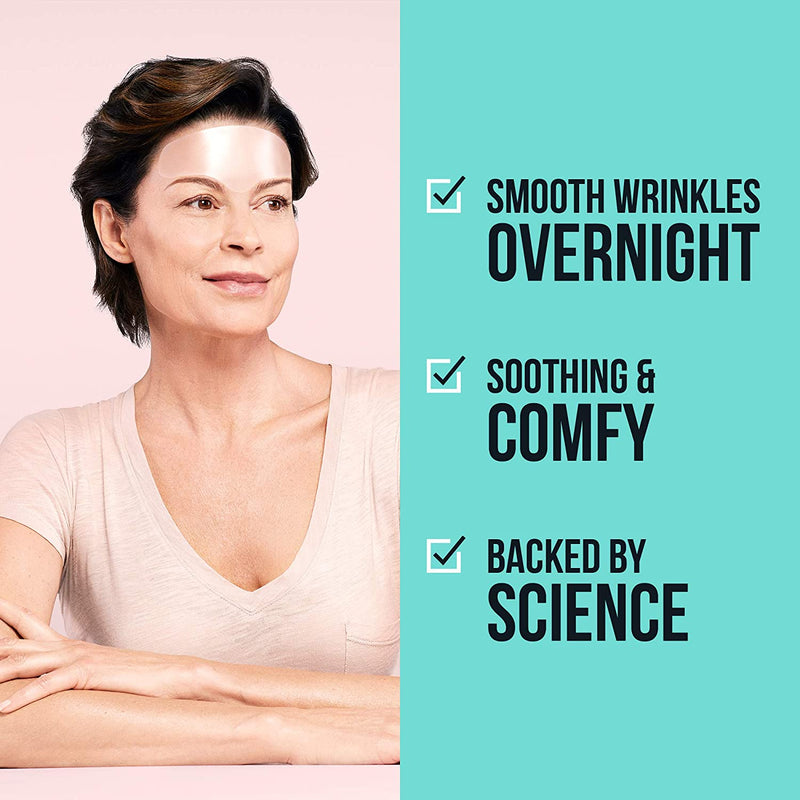 SiO Beauty BrowLift Forehead Anti-Wrinkle Patch - Rapid Overnight Reusable Silicone Patch to Reduce Furrows, Expression Lines, and Creases SiO Store
