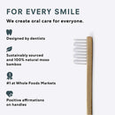 PLUS ULTRA Case Bundle | 1 Kids Size Toothbrush & 1 Kid's Bamboo Travel Case Plus Ultra