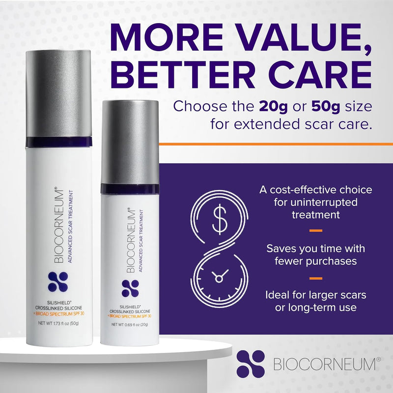 bioCorneum Plus SPF 30 Advanced Scar Supervision (Size 50mg) bioCorneum