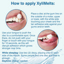 OraCoat XyliMelts Dry Mouth Relief Moisturizing Oral Adhering Discs Mild Mint with Xylitol, For Dry Mouth, Stimulates Saliva, Non-Acidic, Day and Night Use, Time Release for up to 8 Hours, 100 Count Oracoat