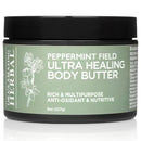 Ora's Amazing Herbal Ultra Healing Body Butter, Intensive Moisturizer For Dry Skin, Spearmint & Bergamot Essential Oil, 2 oz, Peppermint Field Scent Infinity Warehouse