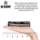 Kent A FOT Handmade Pocket Comb for Men, Women and Kids, All Fine Tooth Hair Comb Straightener for Everyday Grooming and Styling Hair, Beard and Mustache, Saw Cut and Hand Polished, Made in England KENT Store