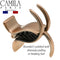 Camila Paris CP2417 French Hair Clip for Women, Burgundy 3 Teeth Ponytail Holder, Girls Hair Claw Clips Jaw Fashion Durable Styling Hair Accessories for Women, Strong Hold No Slip Grip, Made in France Camila