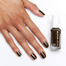 essie expressie Quick-Dry Vegan Nail Polish, Take The Espresso, Blackened Dark Chocolate Brown, 0.33 Ounce essie