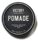 VICTORY BARBER & BRAND POMADE - firm hold, high shine - water based wax.- Victory Barber & Brand Store