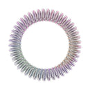 invisibobble SLIM Traceless Spiral Hair Ties - Pack of 3, Vanity Fairy - Strong Elastic Grip Coil Hair Accessories for Women - No Kink, Non Soaking - Gentle for Girls Teens and Thick Hair invisibobble