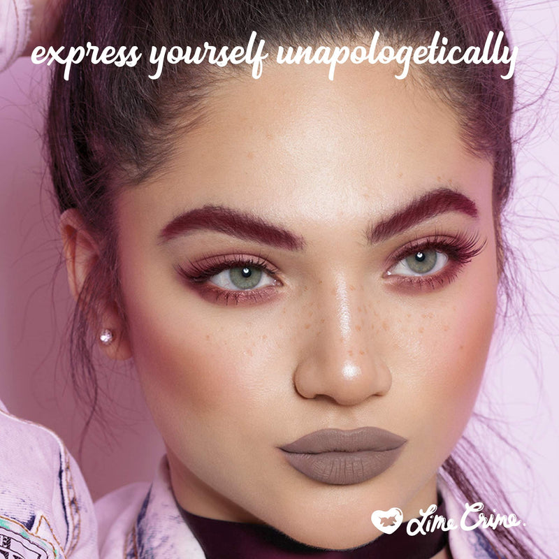 Lime Crime Velvetines Lip Liner, Angel (Apricot Nude) - Soft & Creamy Texture - Long-Lasting Nude Matte Lip Lining Pencil - Waterproof Formula, Won't Smudge or Transfer - Vegan & Cruelty-Free Lime Crime