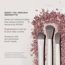 Morphe Eye Want It All 7 Piece Eye Makeup Brushes - Professional Makeup Brush Set and Brow Kit for Eyeshadow, Eyeliner, Smudging, Blending - Professional Make Up Tools (7 ct) Infinity Warehouse