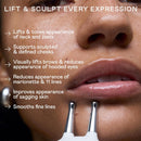 NuFACE Trinity+ Microcurrent Facial Device, Wrinkle Reducer + Effective Lip & Eye Attachment - FDA Cleared Face Toning Device for Targeted Treatment + Microcurrent Gel Activator & Silk Creme Infinity Warehouse