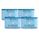 Mrs. Meyer's Clean Day Bar Soap, Use as Body Wash or Hand Soap, Cruelty Free Formula Made with Essential Oils, Rain Water Scent, 5.3 oz, 4 Bars MRS. MEYER'S CLEAN DAY