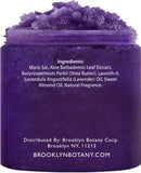 Brooklyn Botany Lavender Body Scrub - Moisturizing and Exfoliating Body, Face, Hand, Foot Scrub - Fights Stretch Marks, Fine Lines, Wrinkles - Great Gifts for Women & Men - 10.5 oz Brooklyn Botany