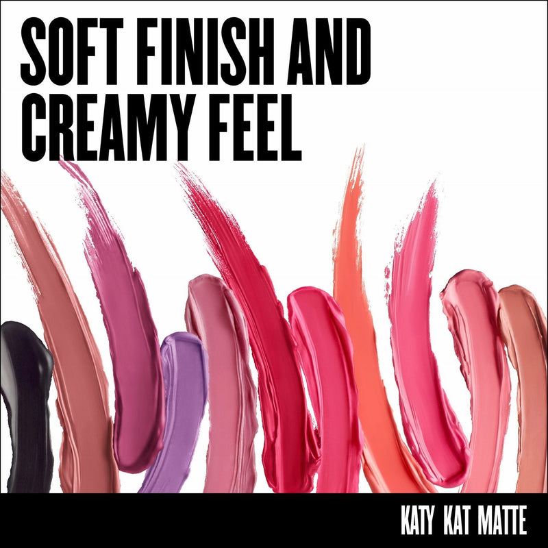 COVERGIRL Katy Kat Matte Lipstick Created by Katy Perry Magenta Minx, .12 oz (packaging may vary) COVERGIRL