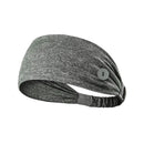 Hanna Roberts Headband with Buttons for Face Masks and Covers, Stretchy and Elastic (Grey) Hanna Roberts