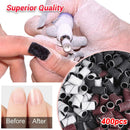 MelodySusie 400 Pcs Professional Sanding Bands with 2 Mandrels for Nail Drill, 80 Coarse, 120 Medium, 180 Fine Grit, 240 Extreme Fine EFile Sand Piece Nail Drill Bits Set for Manicures and Pedicure MelodySusie