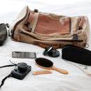 100% Boar Bristle Hair Brush for Men Set. Hairbrush for Thin, Normal and Short Hair. Boar Bristle Brush and Wooden Comb for Men. Free 2 x Palm Brush & Travel Bag Included. Belula