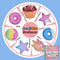 Bath Bombs Unicorns Gifts for Girls 7PCS Bath Bomb Gift Set with Natural Essential Oils Great Valentines' Day Birthday Gift for Kids Girls Women JoltMemori