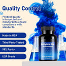 Methylene Blue Capsules, 99% Purity Pharmaceutical Grade Methylene Blue, 60 USP Grade for Improved Brain Absorption, Healthy Cellular, Focus, Clarity, Energy, Cognitive Support, Made in USA Infinity Warehouse