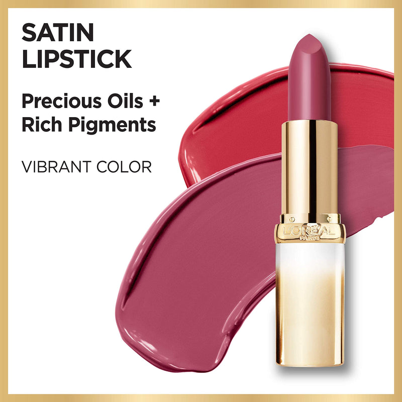 L'Oreal Paris Age Perfect Satin Lipstick with Precious Oils, 204 Spring Coral, 0.13 Ounce L'Oreal Paris