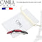 Camila Paris CP2254 French Hair Barrettes Clips for Girls, Handmade, Metal Automatic Clasp Strong Hold Grip Hair Clips for Women, No Slip and Durable Styling Girls Hair Accessories, Made in France Camila