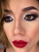 Mynena Dark Red Matte Liquid Lipstick - Elle Mynena
