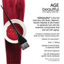 AGEbeautiful Permanent Liqui-Creme Hair Color Dye, Gray Coverage, 6N Light Brown AGE beautiful