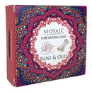 Mosaic All Natural Soaps w/ Organic Ingredients, Shampoo Bar Soap, Vegan Soap, Cold Pressed, Hand Soap, Body Soap Bars for Men and Women, Moisturizing, Soap Bar Gift Set 4.0 oz (PREMIUM 1) AnatoliaDaphne