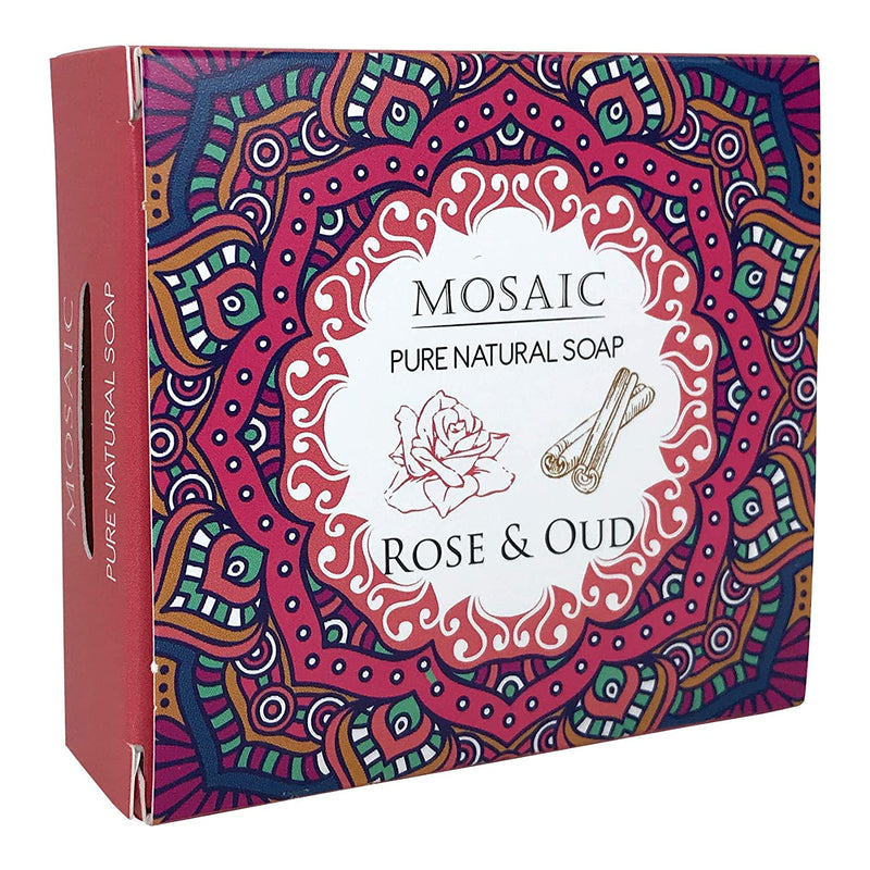 Mosaic All Natural Soaps w/ Organic Ingredients, Shampoo Bar Soap, Vegan Soap, Cold Pressed, Hand Soap, Body Soap Bars for Men and Women, Moisturizing, Soap Bar Gift Set 4.0 oz (PREMIUM 1) AnatoliaDaphne
