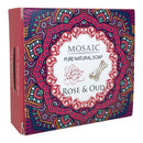 Mosaic All Natural Soaps w/Organic Ingredients, Shampoo Bar Soap, Vegan Soap, Cold Pressed, Hand Soap, Body Soap Bars for Men and Women, Moisturizing, Soap Bar Gift Set 4.0 oz (PREMIUM 1) AnatoliaDaphne